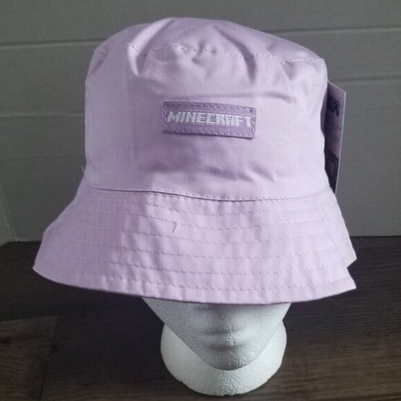 Minecraft Reversible Bucket Hat (Lilac) - Picture 2 of 12